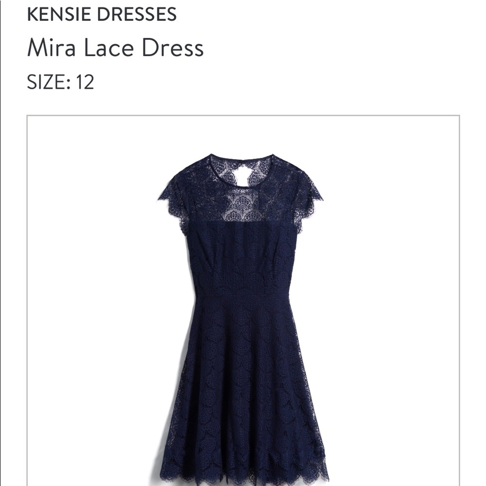 Kensie NWT navy blue dress